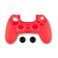 Spartan Gear Spartan Gear - Controller Silicon Skin Cover and Thumb Grips Red (PS4)