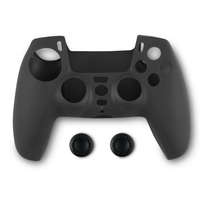 Spartan Gear Spartan Gear - Controller Silicon Skin Cover and Thumb Grips Black (PS5)