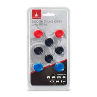 Spartan Gear Spartan Gear - Silicon Thumb Grips Universal (8pcs - colour: 4pcs Black, 2pcs Red, 2pcs Blue) (MULTI)