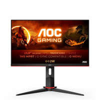 AOC Mon AOC 23,8" 24G2AE/BK monitor - IPS WLED - Javított termék, dokumentáció nincs hozzá