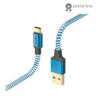Hama Hama FIC E3 USB Type-C reflective töltő és adatkábel 1,5m Blue