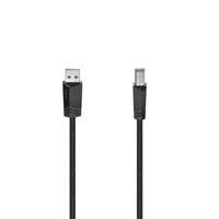 Hama Hama FIC USB kábel A-B típus 1,5m Black