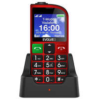 Evolveo EVOLVEO Easy Phone 800 FMR 2,3" Dual SIM piros mobiltelefon