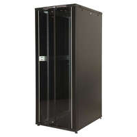 LANDE Lande LN-CK42U6080-BL CK 19" 42U 600x800 fekete álló rack szekrény