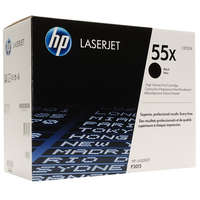 HEWLETT PACKARD HP CE255X (55X) fekete nagykapacitású toner