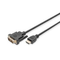 Digitus Digitus HDMI Adapter/Converter Cable, HDMI to DVI-D 3m Black