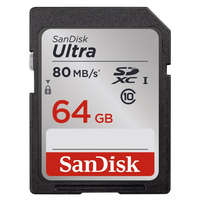 Sandisk Sandisk 64GB SD (SDXC Class 10) Ultra UHS-1 memória kártya