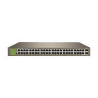 IP-COM IP-COM Switch - G1050F (48 port 1Gbps + 2 port 1Gbps SFP; 1U fém ház, rackbe szerelhető)
