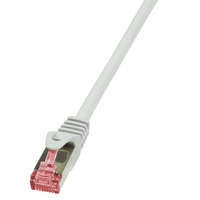 Logilink LogiLink Patch kábel PrimeLine, Cat.6, S/FTP, szürke, 1 m