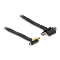  Delock PCI Expressz riser kártya x1 apa 90 -os szögben - x1 szlot kábellel 30 cm hosszú