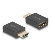  Delock Nagy sebességű HDMI Ethernet adapterrel apa - anya 8K 60 Hz fekete