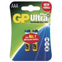 GP BATTERIES GP Ultra Plus AAA (LR03) alkáli mikro ceruza elem 2db/bliszter