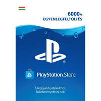 Sony PlayStation Network 6000Ft-os feltöltőkártya
