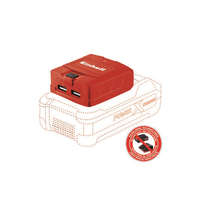 EINHELL Einhell 4514120 PXC TC-CP 18 Li USB-Solo akku és töltő nélkül USB töltő