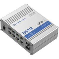 TELTONIKA Teltonika TSW210 8x GbE LAN 2x SFP port nem menedzselhető switch