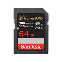 Sandisk Sandisk 64GB SD Extreme Pro (SDXC Class 10 UHS-II U3) memória kártya