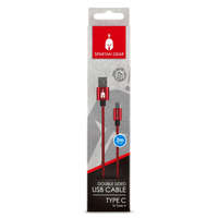 Spartan Gear Spartan Gear - Double Sided USB Cable (Type C) 2m Red (MULTI)