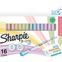 SHARPIE Sharpie S-Nota Duo kétvégű 16 db-os vízbázisú marker
