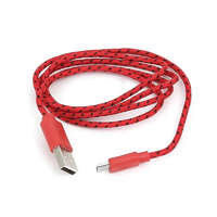 Platinet Platinet Omega Braided Micro USB to USB cable 1m Red