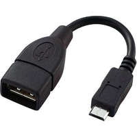 Platinet Platinet Omega USB cable USB A micro USB 0,15m Black