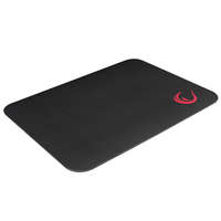 RAMPAGE Rampage Egérpad - Pulsar S (270x320x3mm Gaming Mouse Pad, fekete)