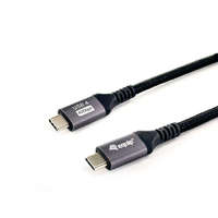 EQUIP EQuip USB-C 4 Gen3 to USB-C 240W cable 1,2m Black