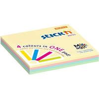 STICK N Stick&#039;N Magic Pad 76x76mm 100 lap pasztell mix öntapadó jegyzettömb