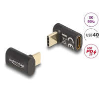 DELOCK Delock USB-adapter 40 Gbps USB Type-C PD 3.0 100 W 8K 60 Hz fekete