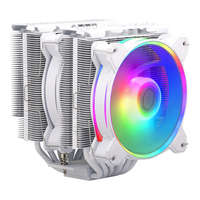 COOLERMASTER COOLER MASTER CPU hűtő HYPER 622 HALO WHITE EDITION, LGA1700 támogatással, fehér