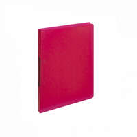 Karton Gyűrűskönyv A4, 2 gyűrűs 2cm gerinc PP, Karton P+P Opaline piros
