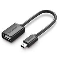 UGREEN USB-A to mini USB male/famale cable fekete
