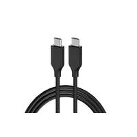 GENIUS Genius ACC-C2CC-3A USB-C to USB-C 3A PD60W charging cable & data 1,5m fekete
