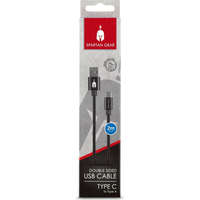 Spartan Gear Spartan Gear - Double Sided USB Cable (Type C) 2m fekete (MULTI)