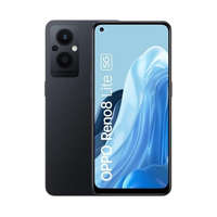 OPPO Oppo Reno8 Lite 6,43" 5G 8/128GB DualSIM fekete okostelefon