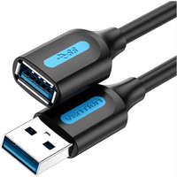  Vention USB-A 3.0/M -> USB-A 3.0/F, 1,5m, (hosszabbító,PVC), kábel