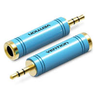  Vention 6.5mm/F -> 3.5mm jack/M, (audio,kék), kábel
