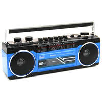 TREVI Trevi RR501 retro Bluetooth/USB kék kazettás rádió