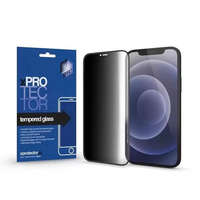 XPRO XPRO 128855 iPhone 15 Tempered Glass 0.33 Full 3D FG PRIVACY üveg kijelzővédő fólia