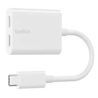 Belkin Belkin Connect USB-C Audio + Charge Adapter White