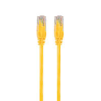 S-LINK S-link Kábel - SL-CAT601YE (UTP patch kábel, CAT6, sárga, 1m)