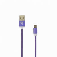 SBOX SBOX Kábel, CABLE USB A Male -> MICRO USB Male 1.5 m Purple