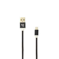 SBOX SBOX Kábel, CABLE USB A Male -> 8-pin iPh Male 1.5 m Black - Blister