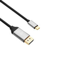 Akyga Akyga USB type C / DisplayPort kábel, 1.8m - AK-AV-16