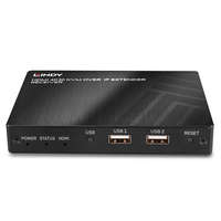  LINDY 4K KVM over IP Extender, Receiver