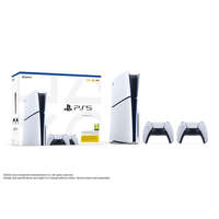 Sony PlayStation®5 konzol Slim + 2 DualSense vezeték nélküli kontroller (PS5)