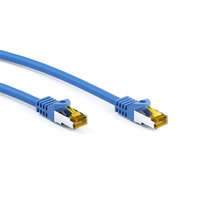  Goobay RJ45 patch kábel CAT 6A S/FTP (PiMF), 500 MHz, CAT 7 nyers kábellel, kék