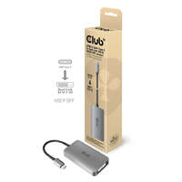 Club3D ADA Club3D USB3.2 Gen1 Type-C to Dual Link DVI-D HDCP OFF version Active Adapter M/F for Apple Cinema Displays