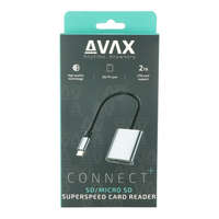AVAX FL AVAX AD600 CONNECT+ Type C 3.2 - SD/MICRO SD szupergyors kártyaolvasó