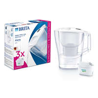 BRITA Brita 1053054 Aluna 2,4l fehér vízszűrő kancsó + 3db Maxtra Pro szűrő