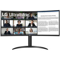 LG LG Monitor 34" - 34WR55QC-B (VA; Ívelt, 21:9; 3440x1440; 5ms; 300cd; 100Hz, HDMIx2, DP; USB; HDR10; sRGB99%)